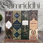 SAMRIDDHI / समृद्धि Combo Pack – (Vanaroma, Safalta, Dhunak, Saffoli + Free Wooden Stand) - 50g x 4